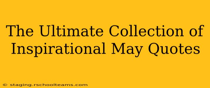 The Ultimate Collection of Inspirational May Quotes