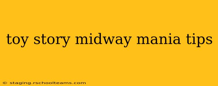 toy story midway mania tips