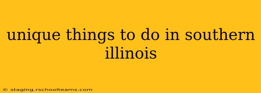 unique things to do in southern illinois