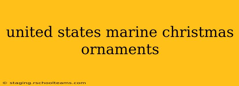 united states marine christmas ornaments