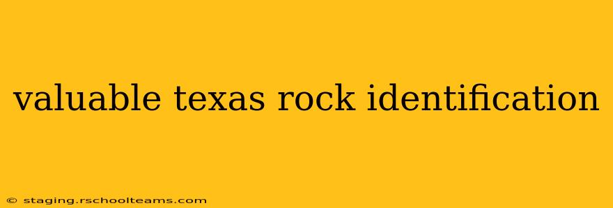 valuable texas rock identification