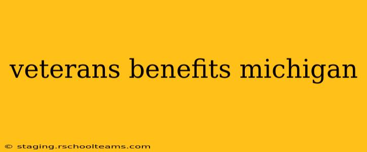 veterans benefits michigan
