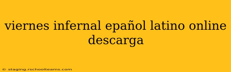 viernes infernal epañol latino online descarga