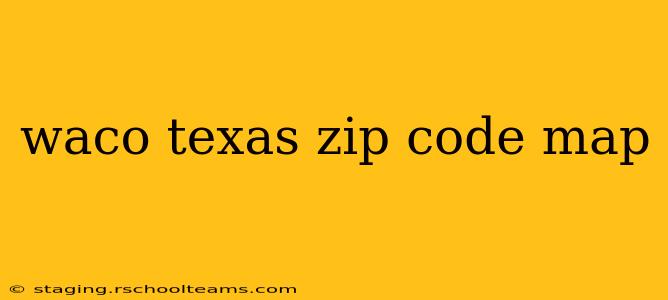 waco texas zip code map