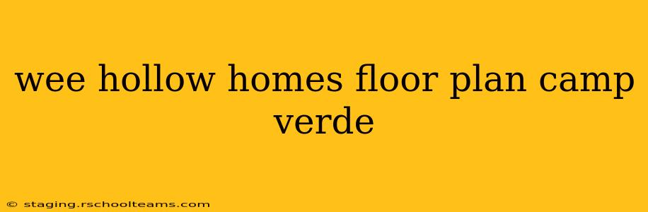 wee hollow homes floor plan camp verde