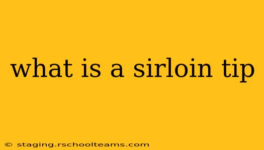 what is a sirloin tip