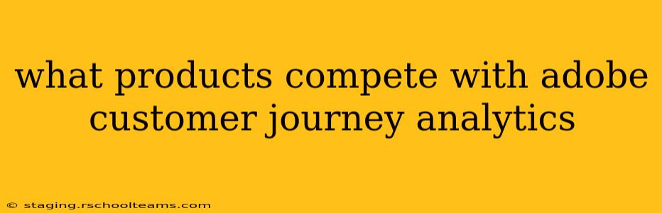 what products compete with adobe customer journey analytics
