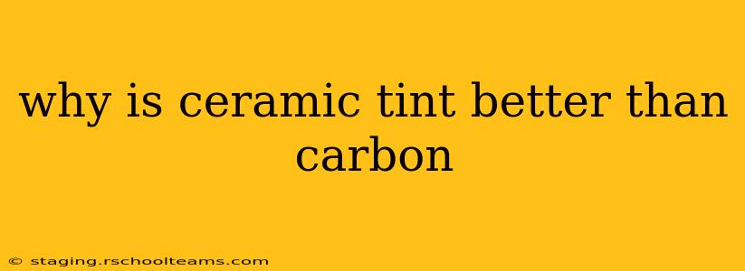 why is ceramic tint better than carbon