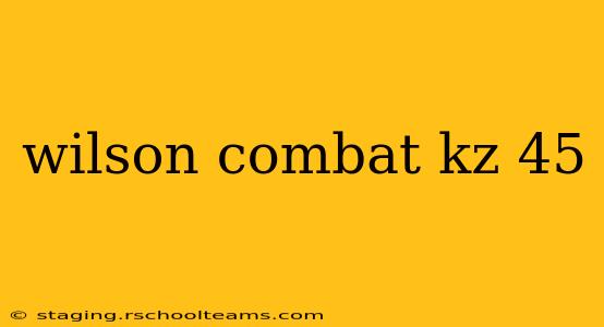 wilson combat kz 45