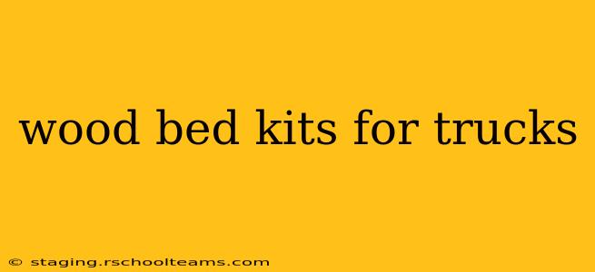 wood bed kits for trucks