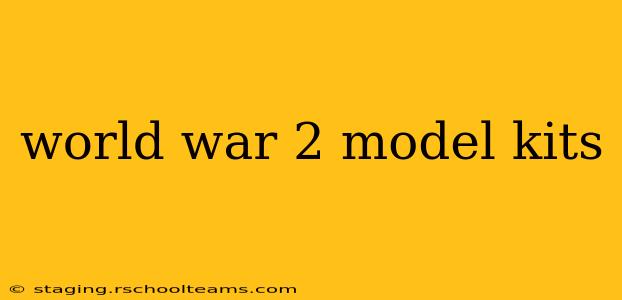 world war 2 model kits