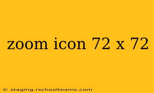 zoom icon 72 x 72